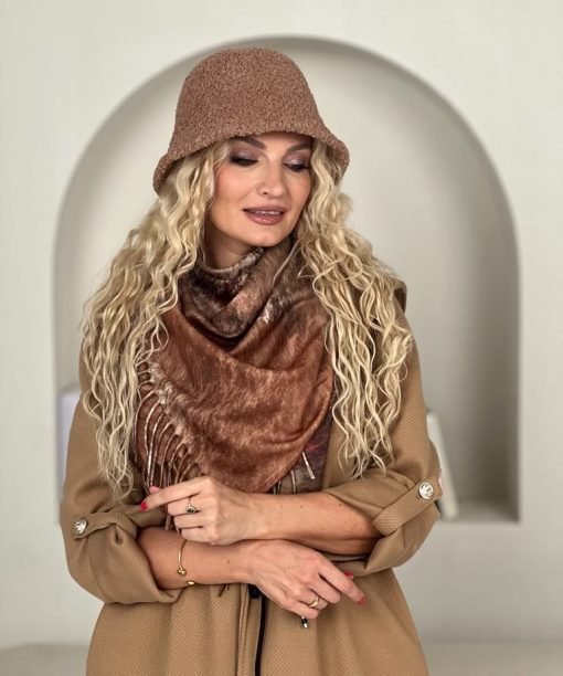 Alternative view of Kepurė, camel spalva