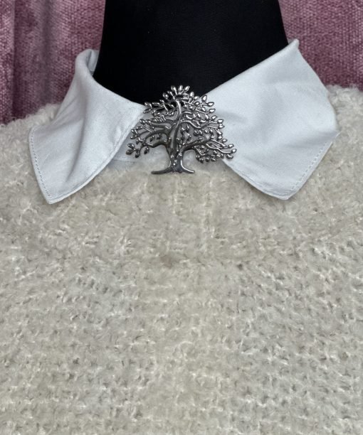 Alternative view of Segė "Gyvybės medis",sidabro spalva