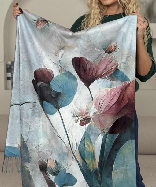 Alternative view of Šalikas "Tapytos aguonos"