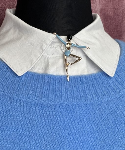 Segė "Balerina", žydras triko