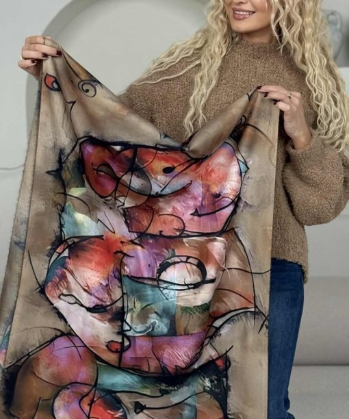 Alternative view of Šalikas "Abstrakcija"