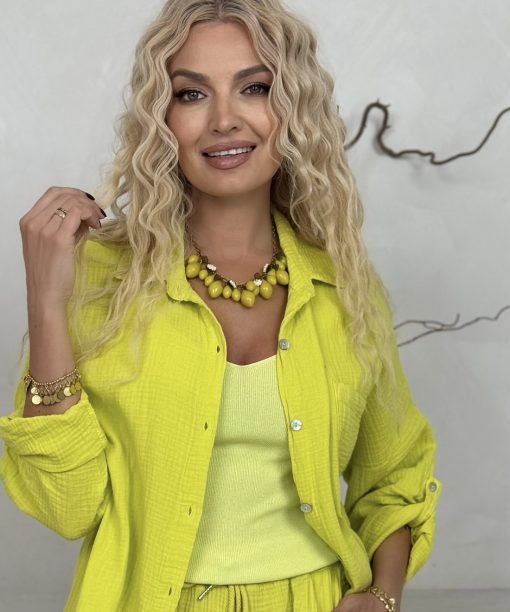 Kaklo papuošalas "Citrinos"