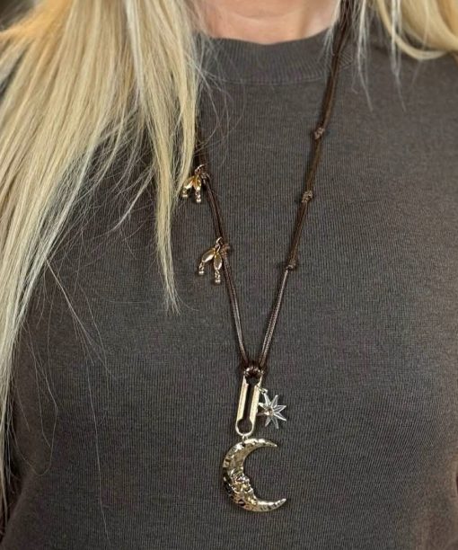 Kaklo papuošalas "Mėnulis"