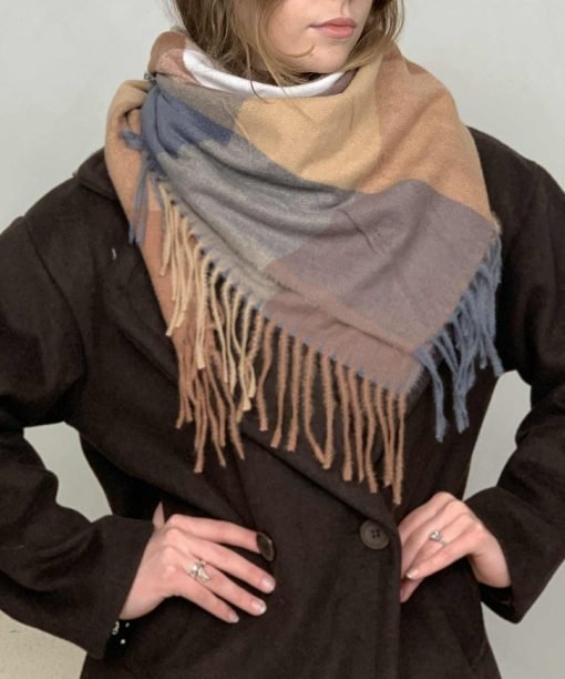 Skara „Languota” kapučino/pilki atspalviai