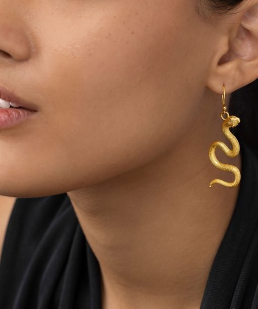 Alternative view of Auskarai "Gyvatėlės"