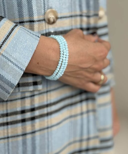 Apyrankė "Kristaliukai", šviesi melsva