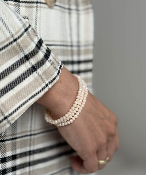 Apyrankė "Kristaliukai", latte spalva