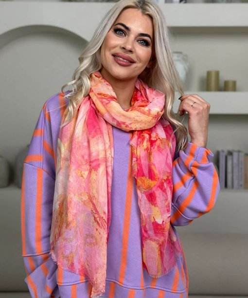 Šalikas "Saulėlydžio spalvos"