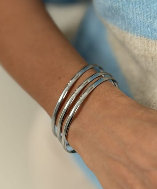 Apyrakių rinkinys, sidabro spalva