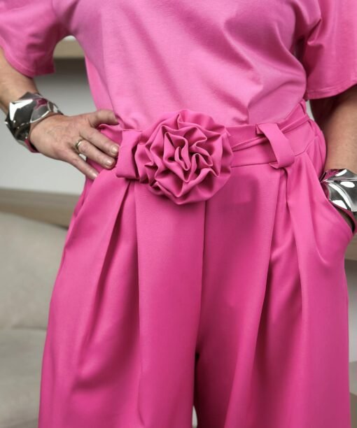 Alternative view of Kelnės "Rožytė", fuksijos spalva