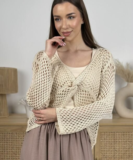 Užmestukas "Nertinukas", latte spalva