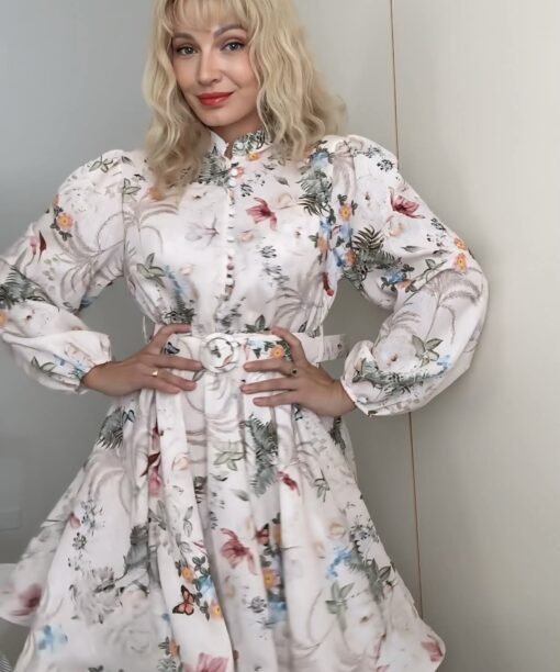 Suknelė "Čiulbonėlė", latte spalva