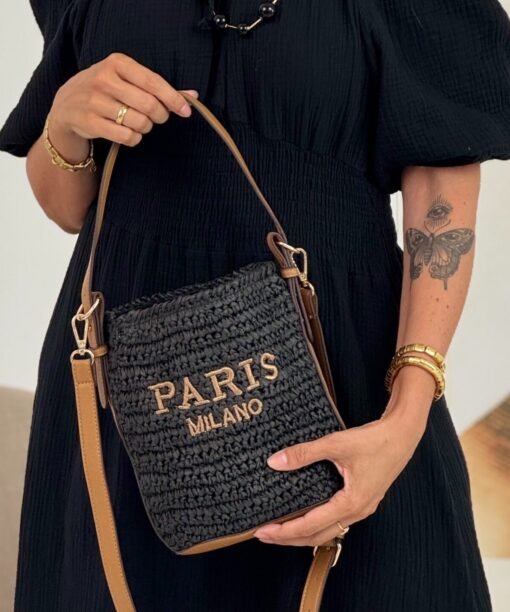 Rankinė "Paris Milano", juoda spalva