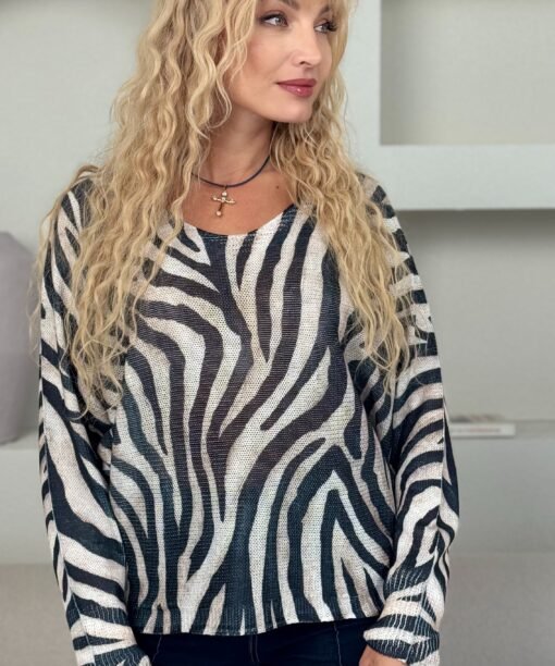 Megztinis "Zebras"